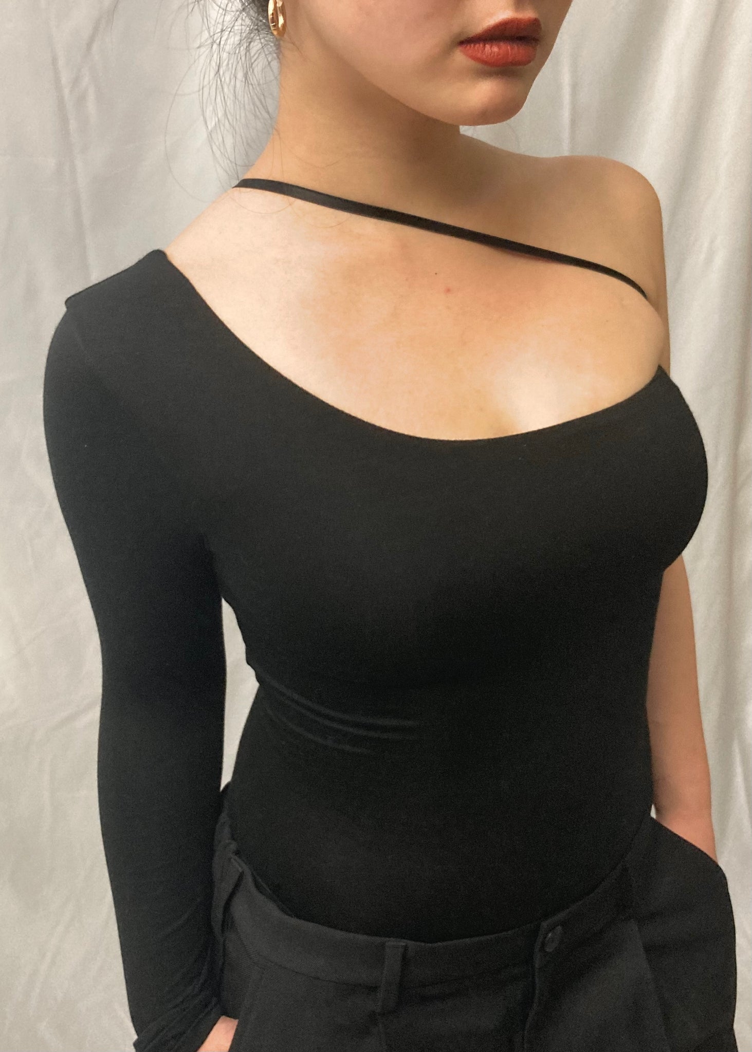 Asymmetric Bodysuit